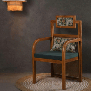 Chen Teak Wood Cane chair