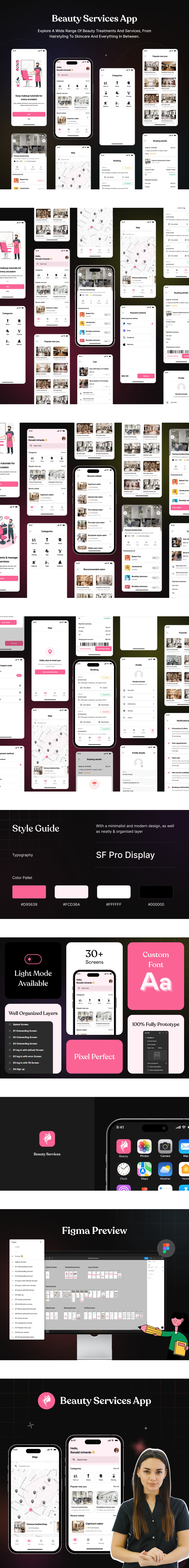 Beauty Services App - Code Creeks